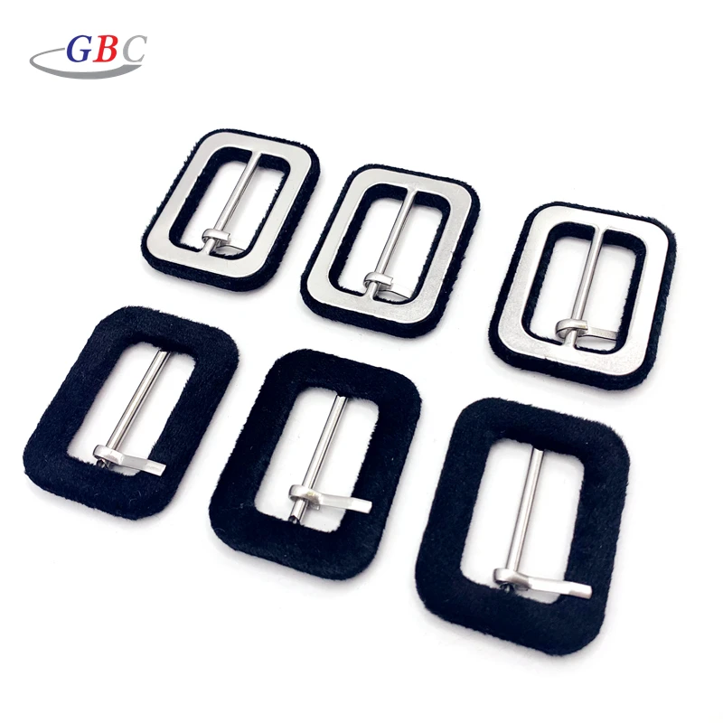 High quality alloy fabric cover buckle for clothes