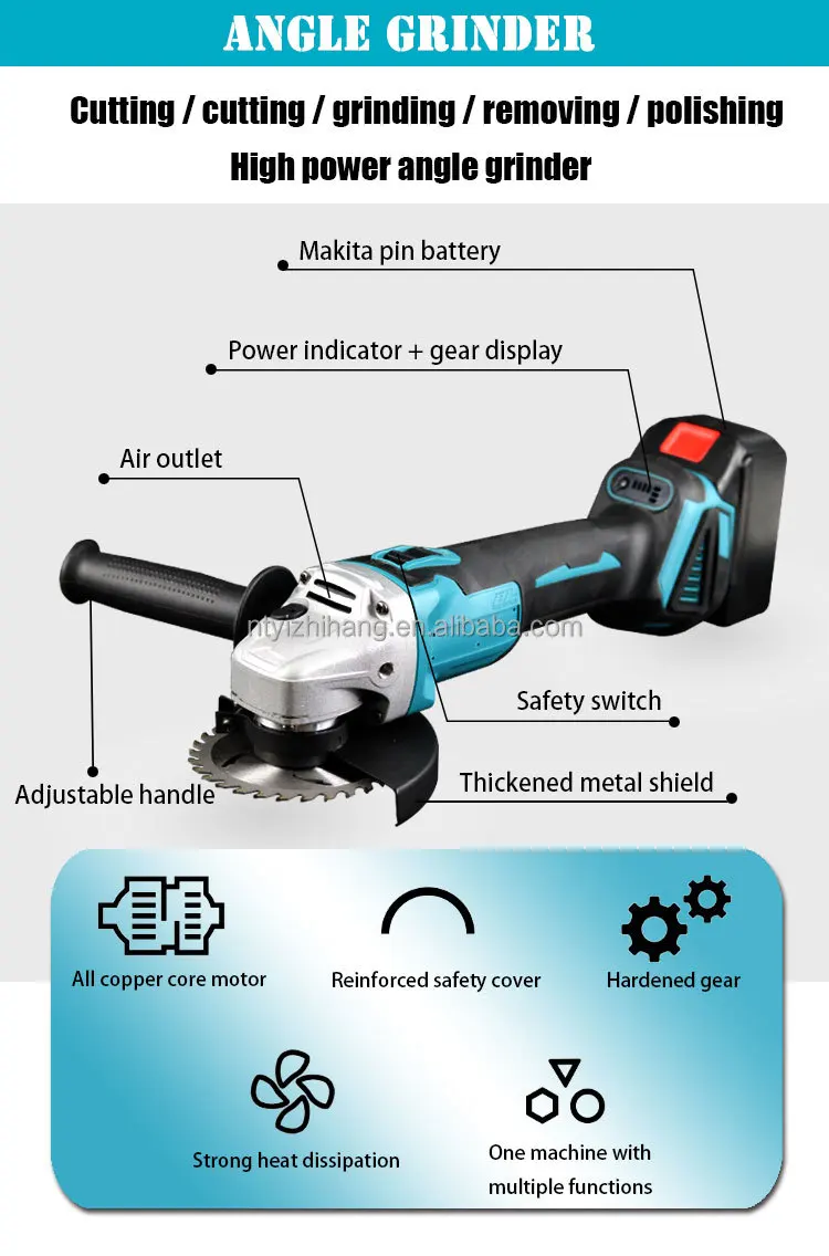 21V Basic Cordless 3-Piece Electrician Tool Set Hand-Driven Repair Tools with Battery Charger OEM Supported Box Packaging