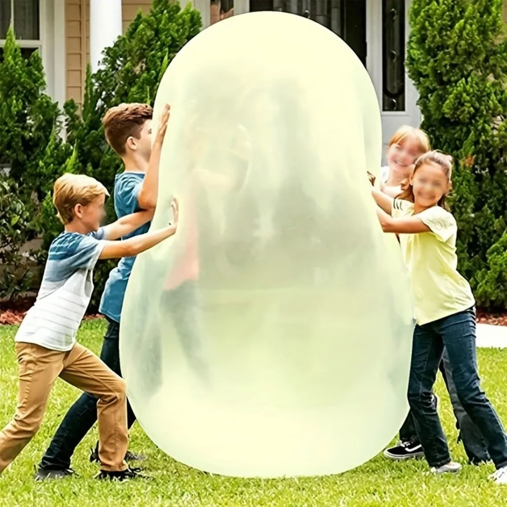 Water Filled Bubble Ball Toy Funny Inflatable Water Ball Soft Rubber Beach Jelly Balloon Balls for Outdoor Indoor Party