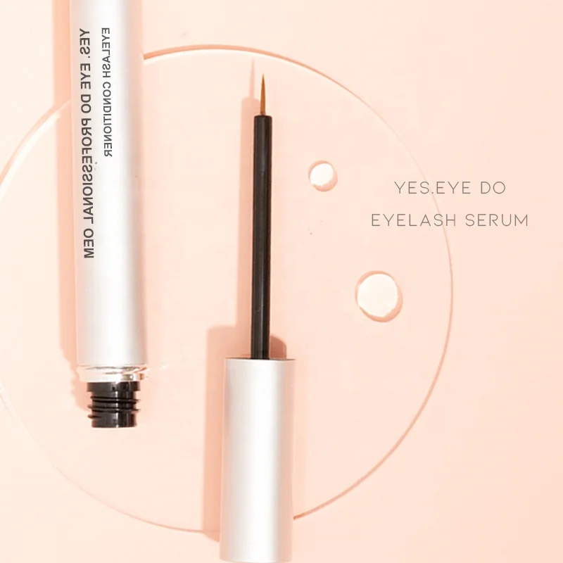 Сыворотка для роста ресниц, стойкая краска для усиления цвета веганских материалов органических кератин Сыворотка для роста ресниц бровей сыворотка роста EGF жестокость свободный изготовленный на заказ логотип