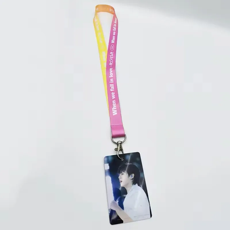 Free Sample Custom PVC Card for Canton Fair Custom Size Double Side Print Business Name Card with Lanyard