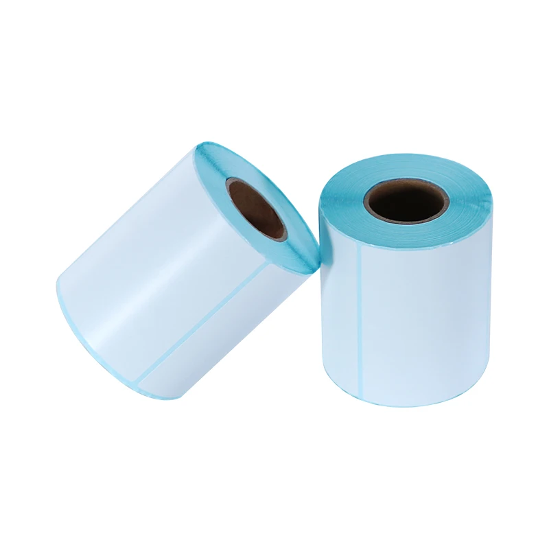 100x70 Custom Waterproof Self Adhesive Printing Logo Shipping Thermal Paper Roll Bar Code Barcode Sticker Label