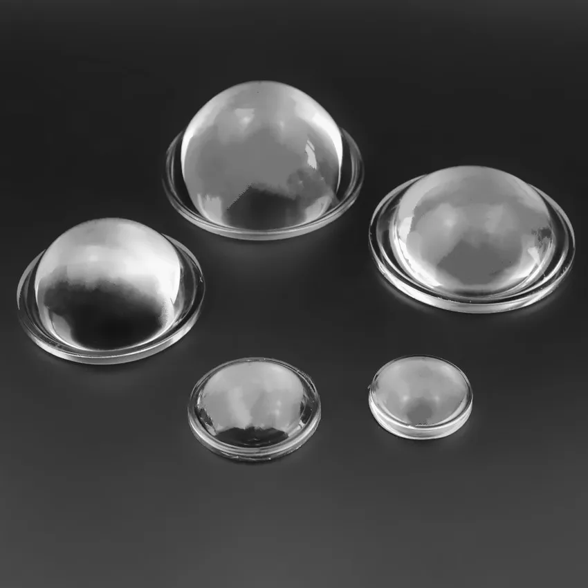 led 10degree 56mm cob narrow beam glass focusing optical lens for 100 watts cob