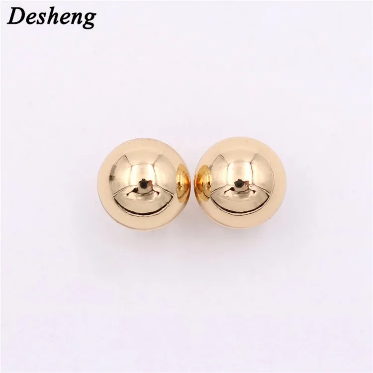 Metal polished rivets Luggage handbag Hardware accessories Decorative brass bottom 9mm foot rivets rotating screws