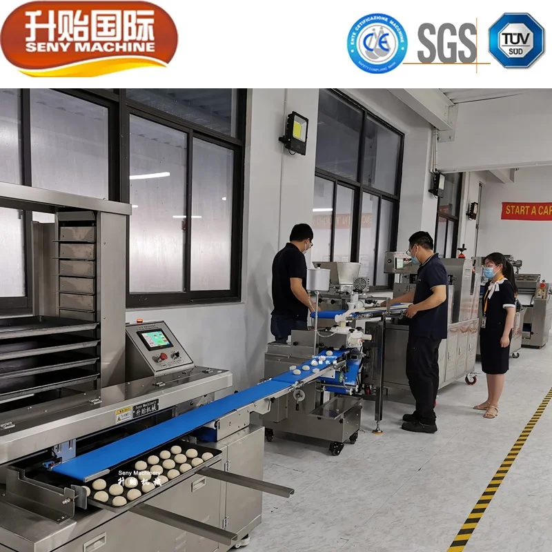 Good Quality Automatic Bread Burger Making Machine Production Line