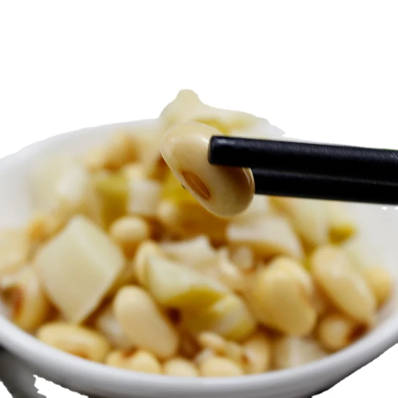 200 г вкусная мгновенная еда Sichuan соевые бобы маринованный аромат перца бамбуковые съемки