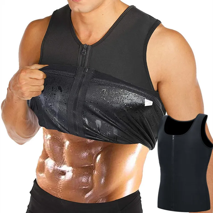 Мужская Похудения Body Shaper груди рубашки с коротким рукавом из АБС-пластика живота нательное нижнее белье гинекомастия Moobs талии триммер пот жилет S-3XL