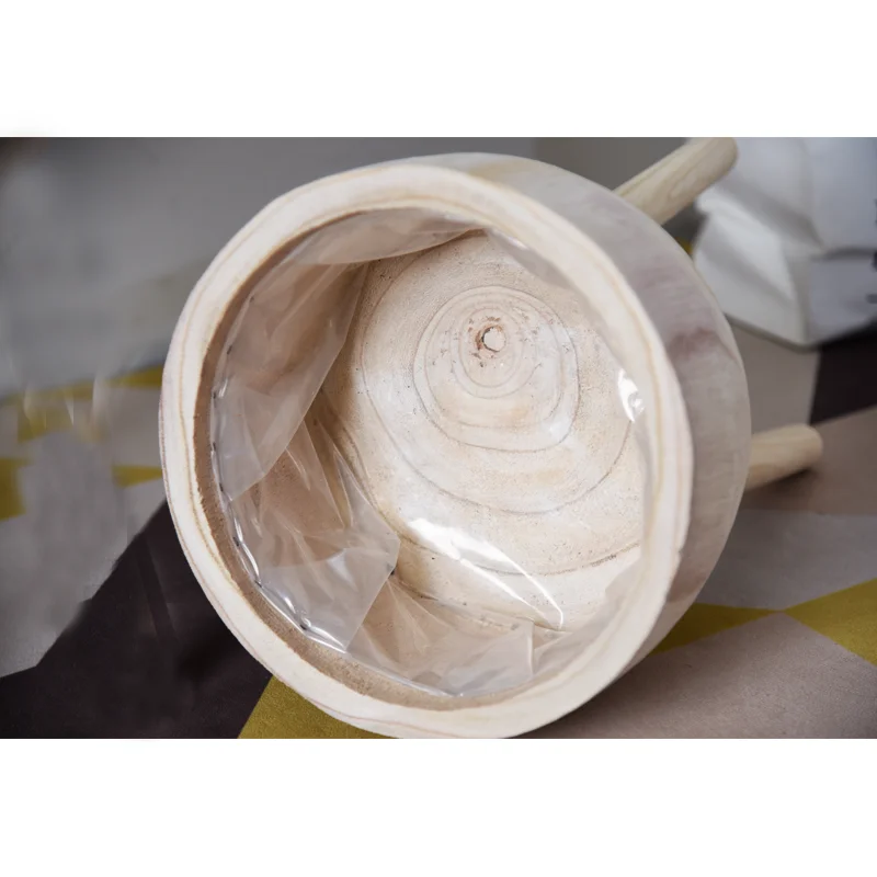 Самая дешевая заводская цена, превосходное качество, место для цветов, зеленые растения, древесина павловнии, деревянный горшок