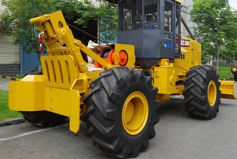Top Brand New 240HP Forest Wheel Log Skidder Tree Cutting Machine Skidder XC360
