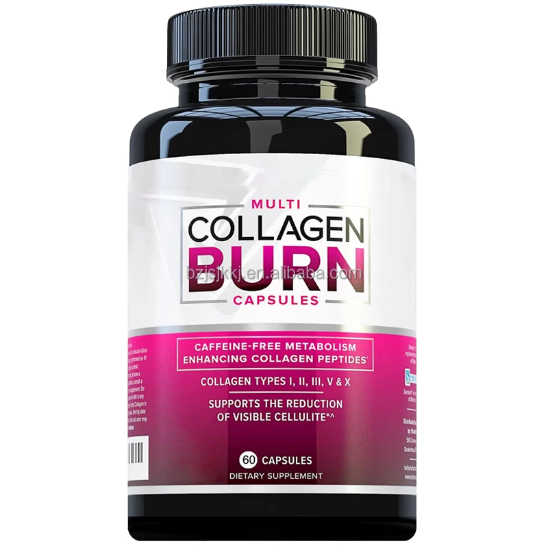 OEM ODM OBM Skin Whitening Collagen Lightening Capsule and Weight Control Fat Burn Capsules With Detox Slimming