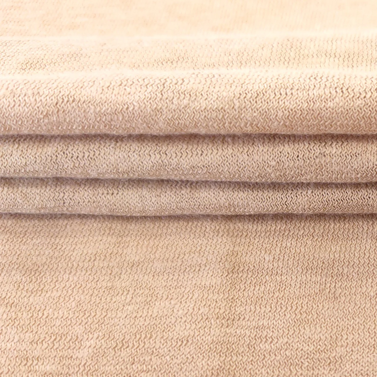 55% Linen 45% Cotton fabric single jersey soft knitted for garment and home textile Linen cotton cloth fabric