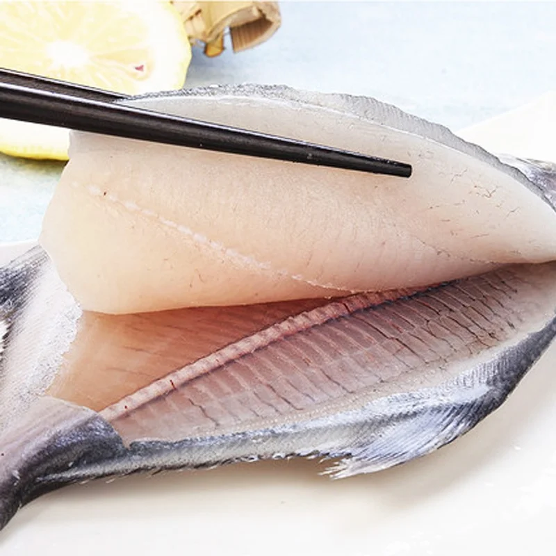 New Season Silver Pomfret Frozen White Pomfret Fish with Size 80-100-150-200g