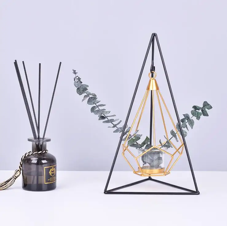 Unique Product 2020 Geometric Candle Tea Light Holder Candlestick Home Light Candle Holder