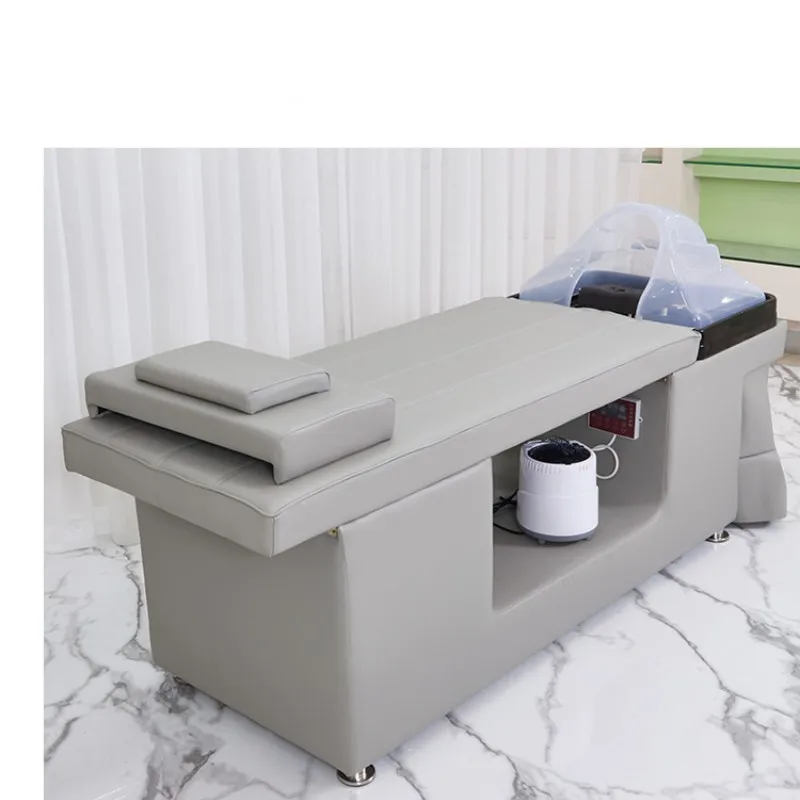 Shampoo Bed Barbershop Beauty Salon Furniture Modern Commercial Furniture Hot Sale Hair Salon Furniture Shampoo Chair Backwa
