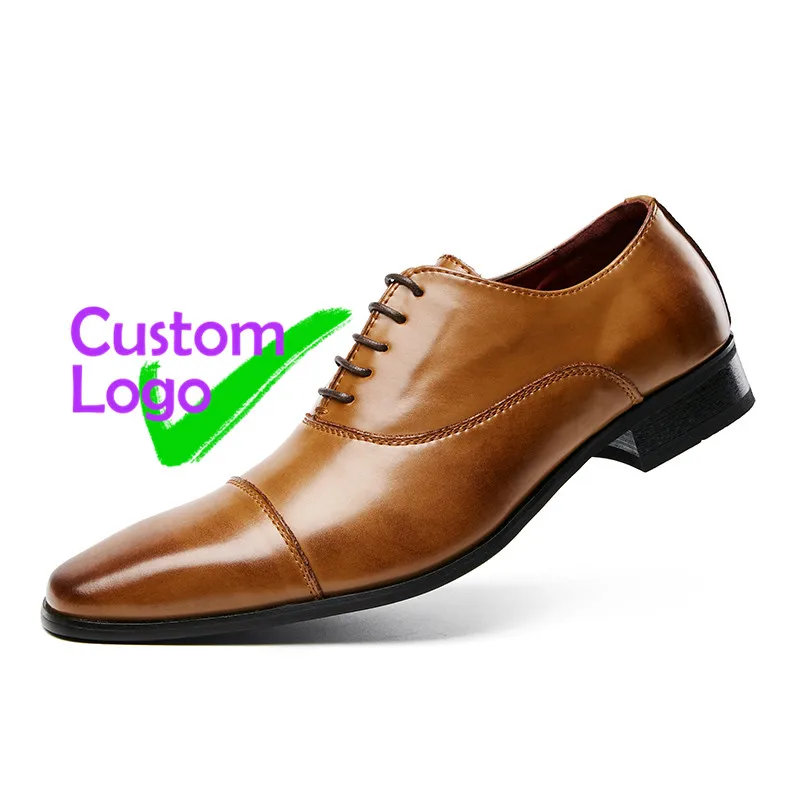 Повседневные кожаные туфли с острым носком на низком каблуке, мужские кожаные туфли с блочной подошвой из искусственной кожи, роскошные качественные мужские деловые кожаные туфли с принтом