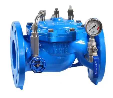 100X Automatic Remote Ball Float Control Valve Diaphragm Type Hydraulic Structure Flange Connection-for Water Media OEM Support