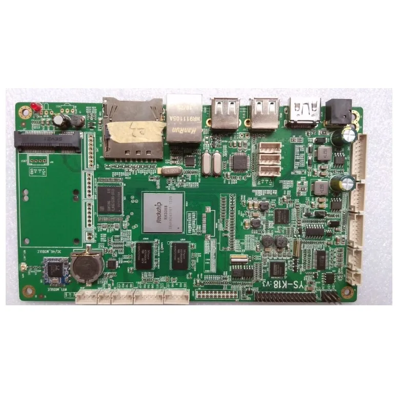 ЖК светодиодные модули rk3368 rockchip octa-core 2k ЖК-контроллер плата электронная pcba с сетевыми