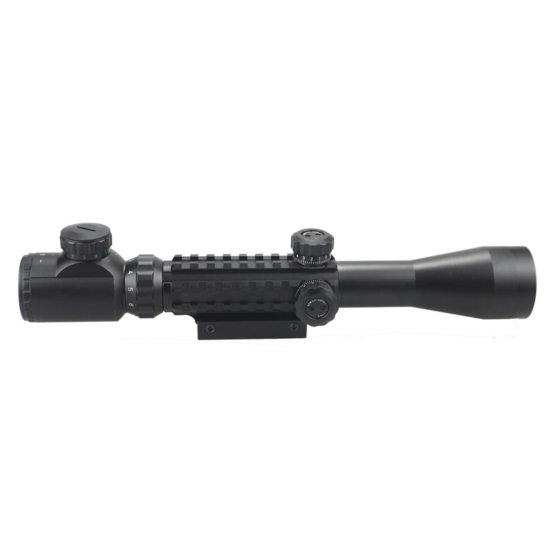 Promotion Optics  Scope3-9X40 EG Red Green Illuminate Tactical  Sight With Free Mounts