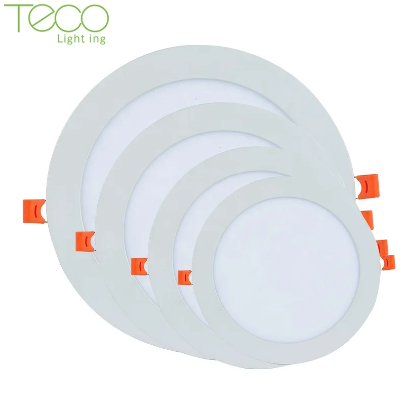 
Modern aluminum home ip44 ce rohs classroom 6w 9w 12w 15w 18w 24w 3w ultra thin square panel light led 