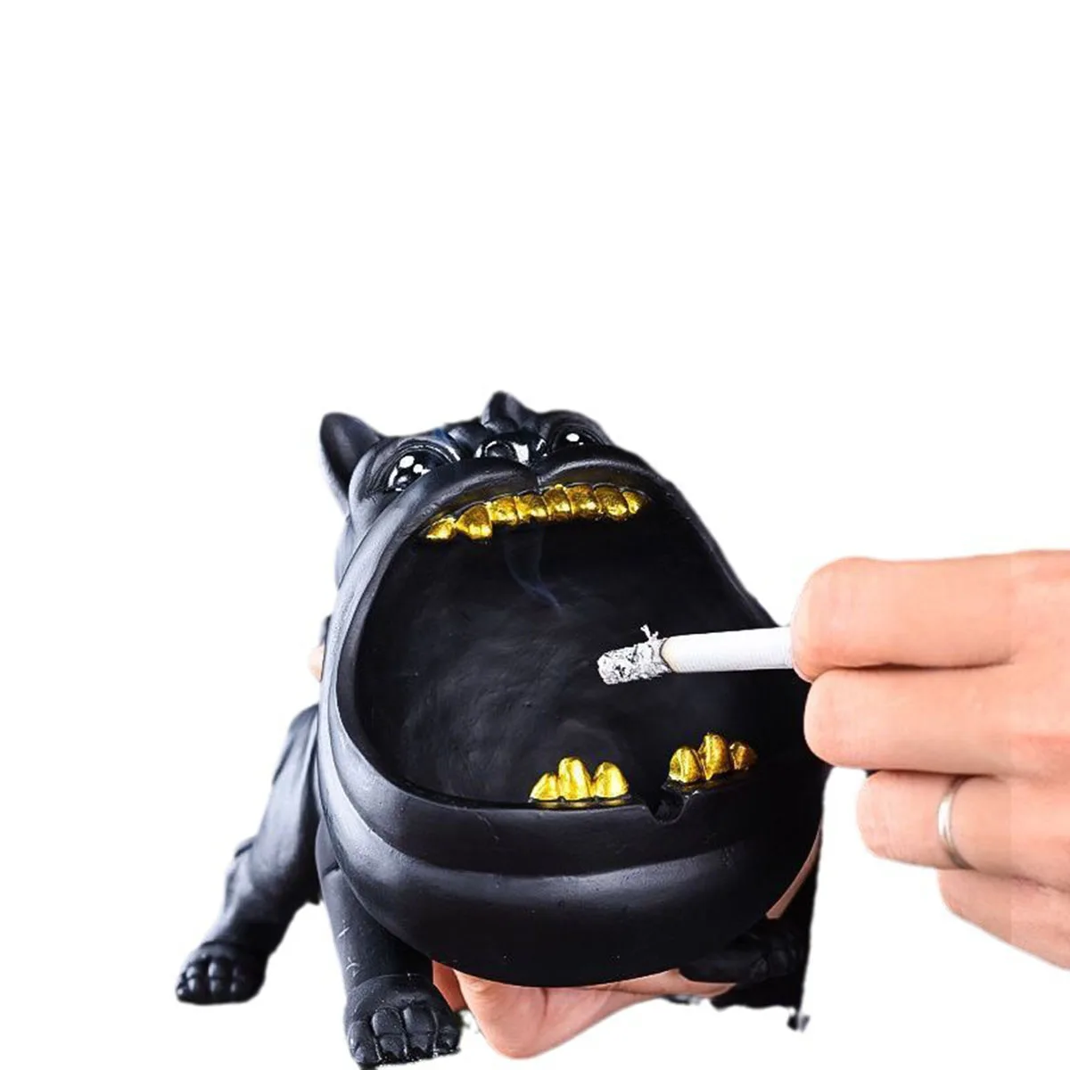 Pumeng Factory Direct Creative Personality Social Bully Ashtray Windproof Fly Ash High Color Value