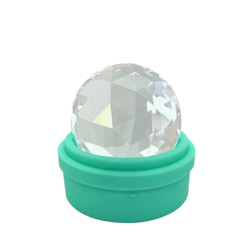 Новый продукт 2 шт Пользовательский логотип нетоксичный FDA Алмазный силиконовый ледяной шар плесень