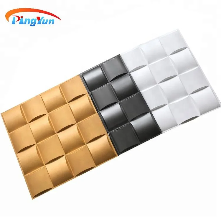 Decorating Wall Stickers Tile Stickers Panel PVC 1mm Waterproof Wallpaper Eco-friendly Free Modern De Pared Self Adhesive 3d