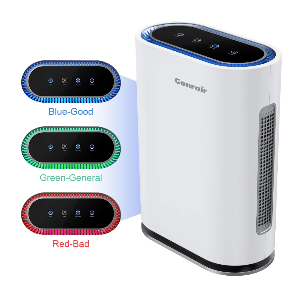 High Quality Room Air Cleaner Intelligence Electronic Air Purifier With 4 in 1 Purification for large Room