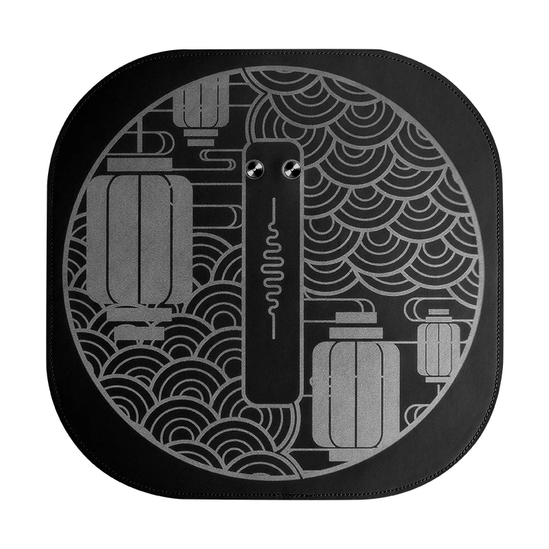 Wholesale Portable EMS Tens Vibrating Kneading Leg Shiatsu Massage Pad Vibrator Device EMS Foot Massager