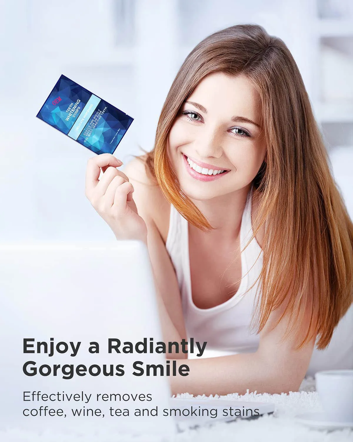 Wholesale Professional Teeth Whitening Strips Breath Teeth Cleaning Strips Private label Effective Tooth Whitening Strips