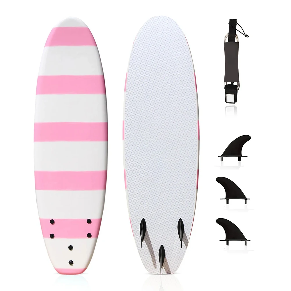SHERO SURF Amazon, лидер продаж, 8-футовая пенная доска для серфинга, доска для серфинга из пенопласта, доска для серфинга с мягким верхом