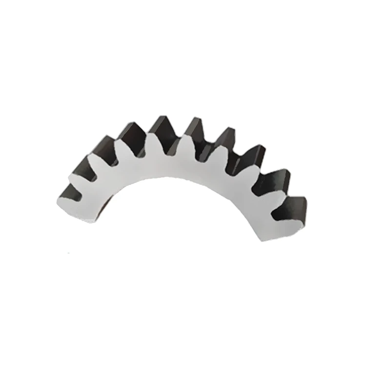 Custom Design Metal Steel Curved Gear Rack Sinter Straight Arc Spur Rack Gear For Sports Equipment Parts