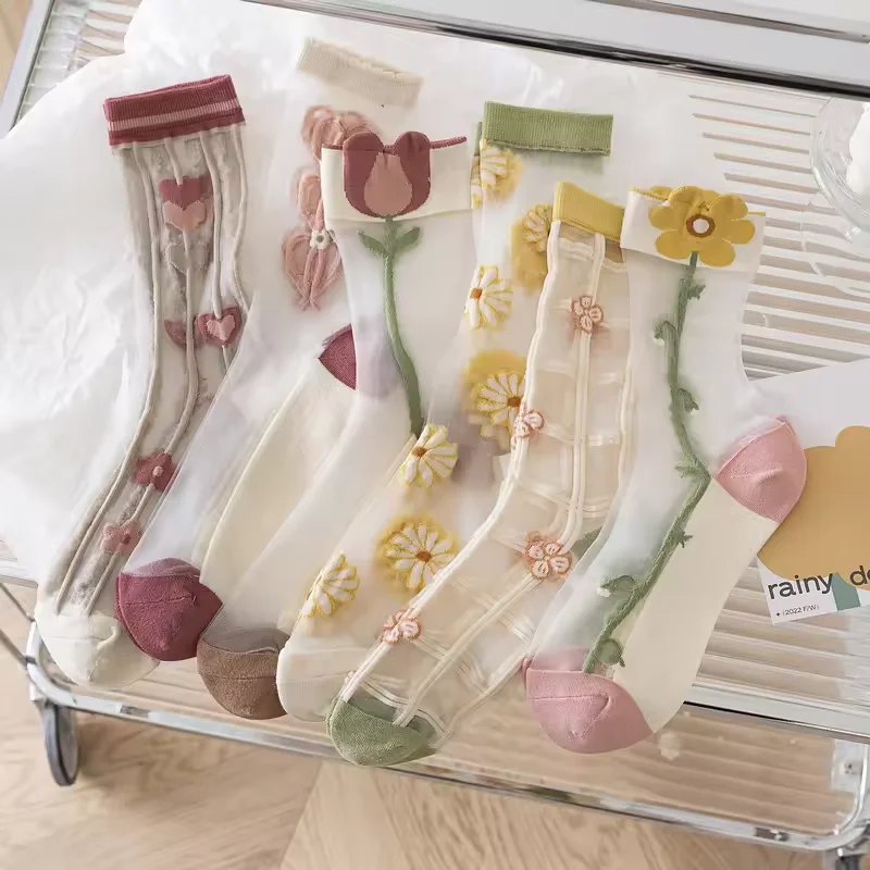 Женские нейлоновые шелковые прозрачные носки OEM Meias De Seda Nailon Para Mulheres