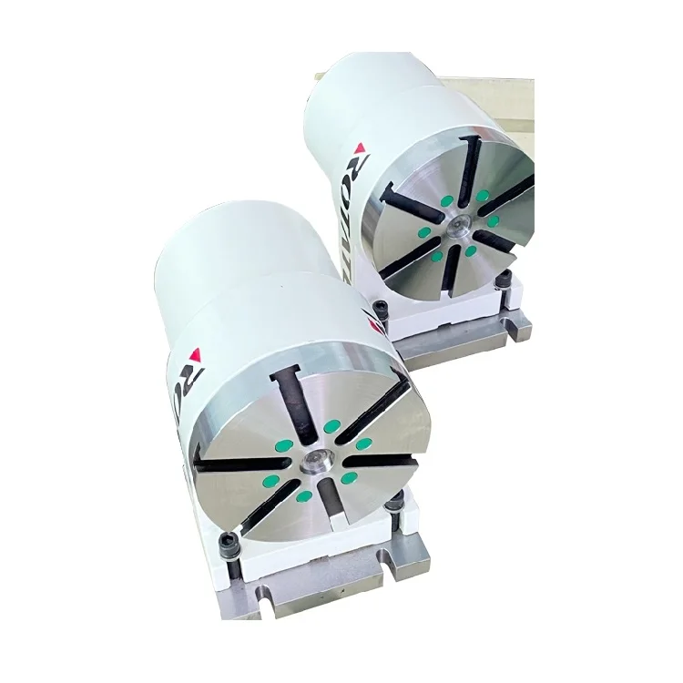 Высокое качество четыре оси Горизонтальная и вертикальная индексации четвертой фрезерный станок с ЧПУ Токарный станок с ЧПУ поворотный стол