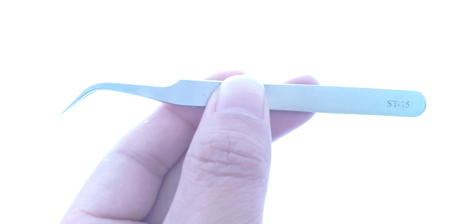  St-15Stainless стали локоть пинцет пинцеты для ресниц