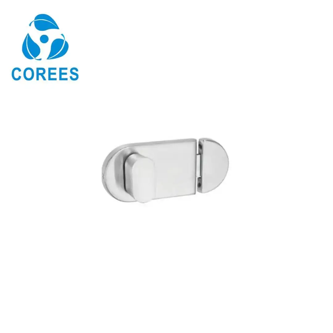 Public toilet Toilet partition Hardware 304 stainless steel door latch latch indicator lock (bottom)