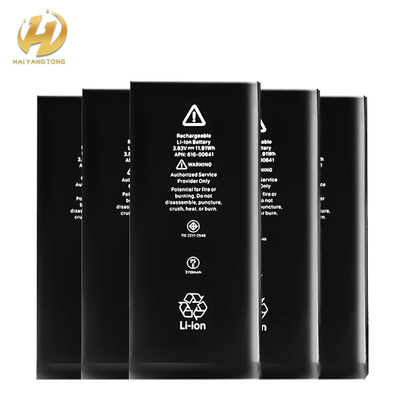 Оригинальный литий-ионный полимерный аккумулятор OEM для мобильного телефона iphone 11 x xr xs max 5 6 6s 7 8 plus