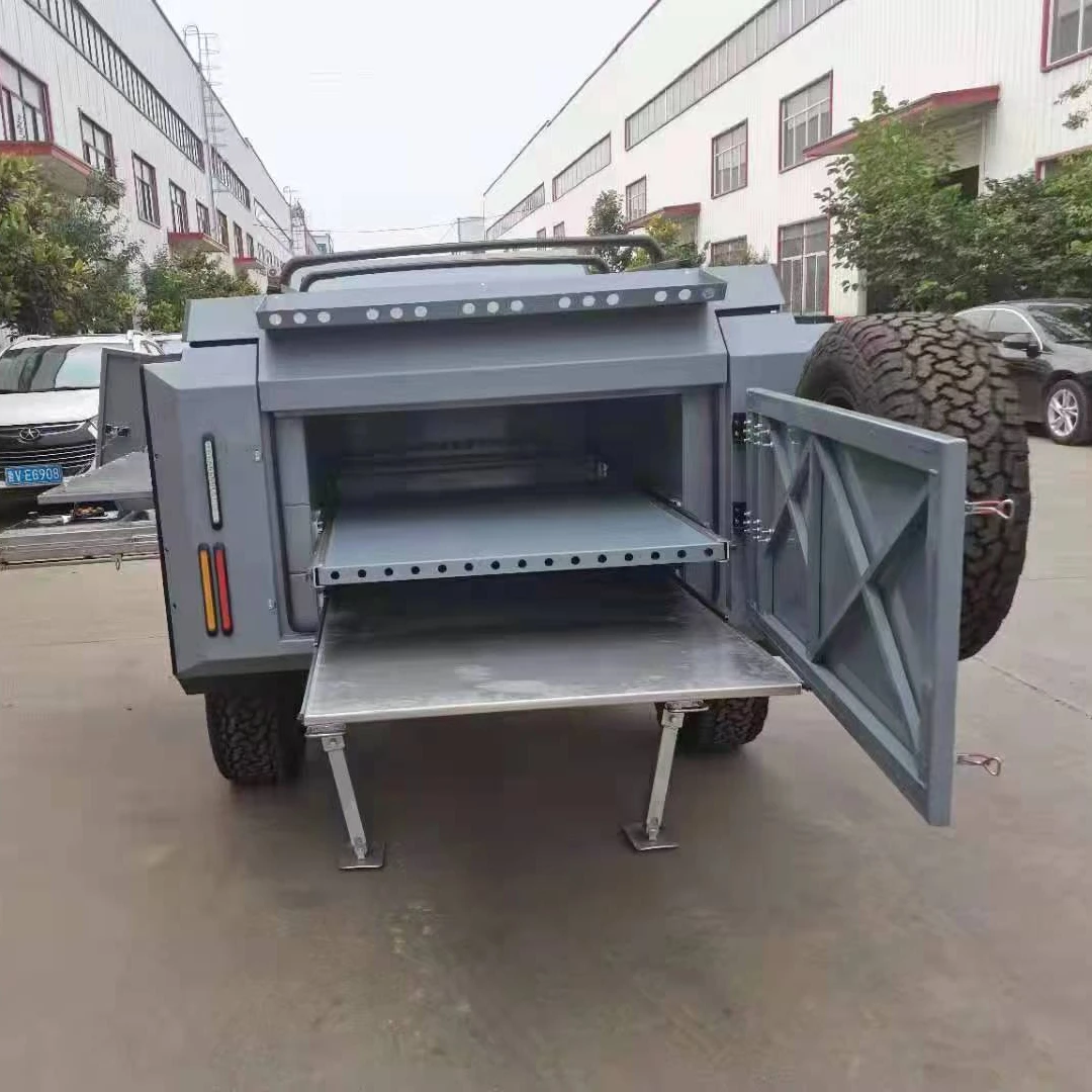 Открытый наземный австралийский стандарт 4x4 внедорожный туристический трейлер для кемпинга