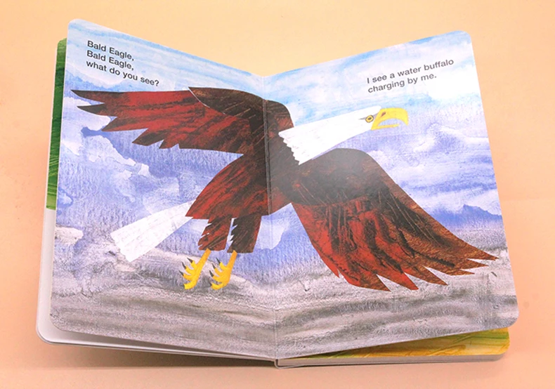 Eric Carle children book Panda Bear, What Do You See? Board Book