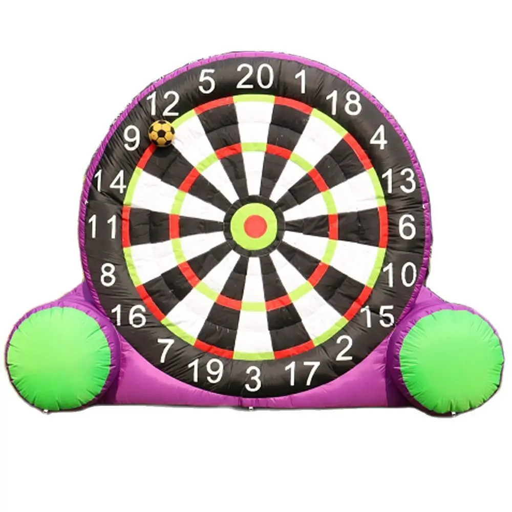 wholesale China supply crazy giant Soccer football kick inflatable dart board for outdoor dartboard target game