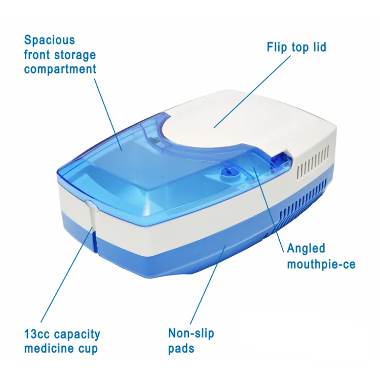 Hospital portable inhalator medical nebulizer no noise cheap nebulizer machine