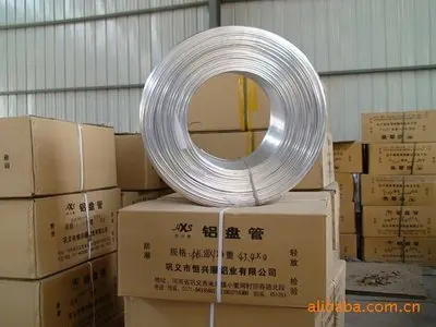China factory Aluminum Coil Pipe Air Conditioner Aluminum Pancake Tube For Heat Exchanger Car Radiator in stock
