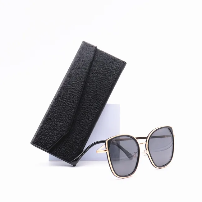 Custom Logo Eyewear Box Glasses Folding Wholesale Custom Foldable Glasses Boxes Branded Sunglasses case Folding Glasses Case