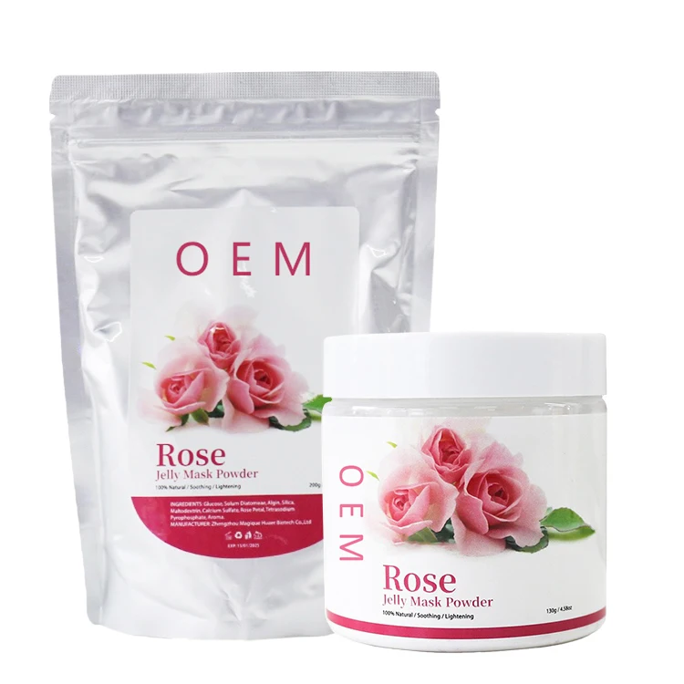 Face Rubber Crystal Gel Peel Off Facial Collagen Hydrojelly DIY Rubber Jelly Mask Powder