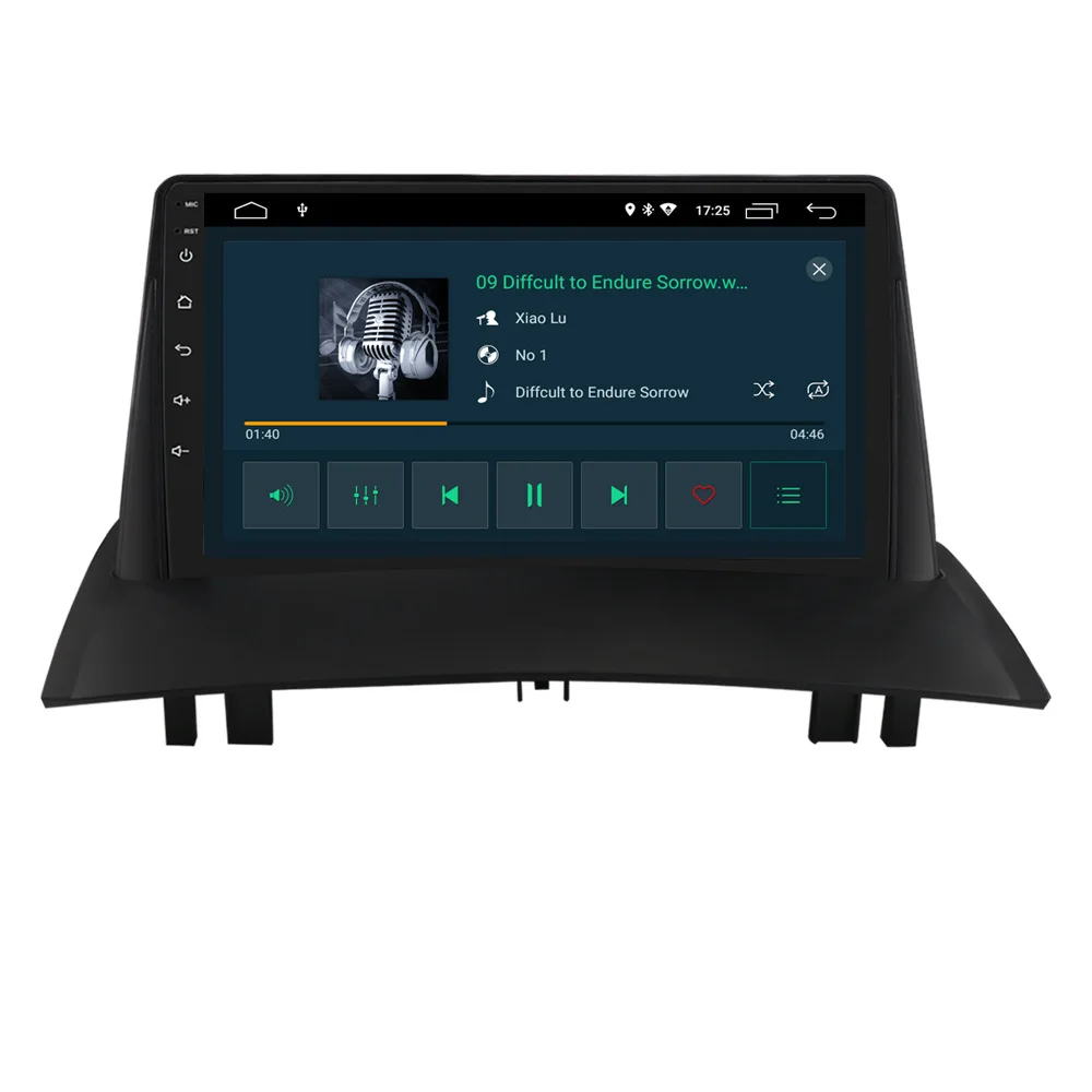 Wholesale For Renault Megane 2 2002-2009 9 inch Android 10 IPS Audio Radio Multimedia GPS Navigation Car DVD Player