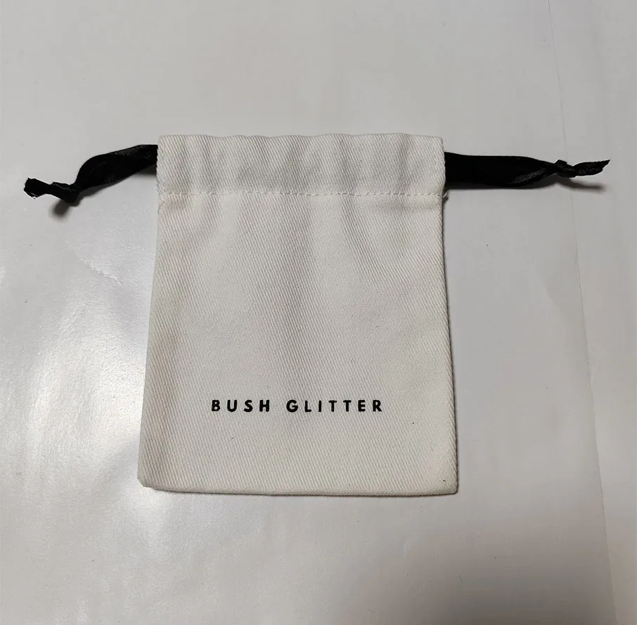 Wholesale Erringbone Twill Linen Cotton Dust Bags For Handbag Custom High End Wallet Purse Hat Shoe Perfume Dust Bags