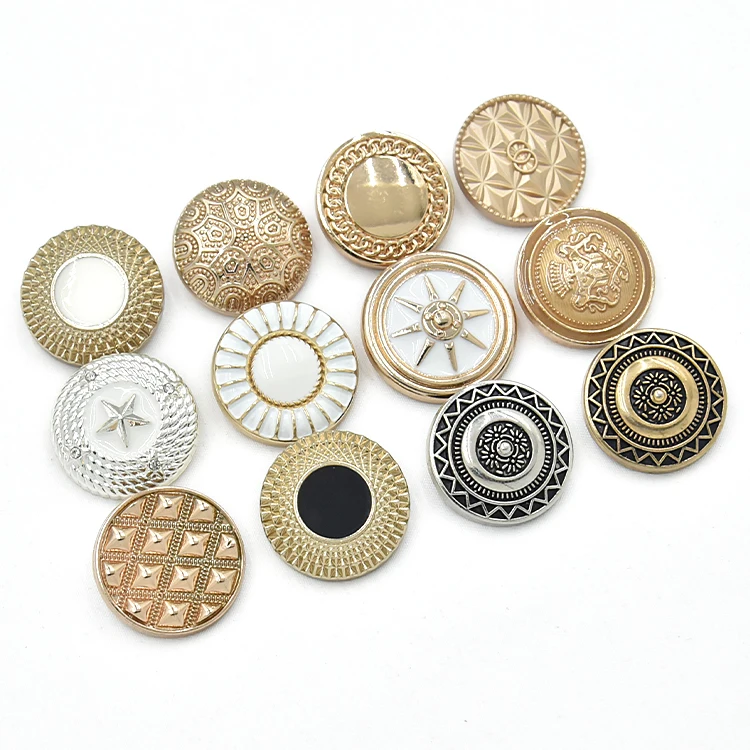 Аксессуары для одежды с логотипом на заказ пальто хвостовиком смокинг металлический костюм золотые пуговицы костюма