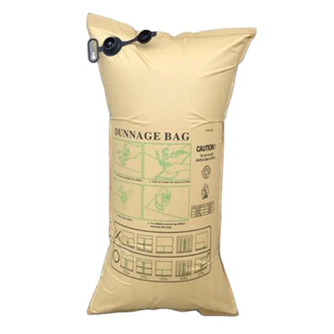 AAR Approved Brown Paper Dunnage Air Bag Used In Filling Void in Logistic