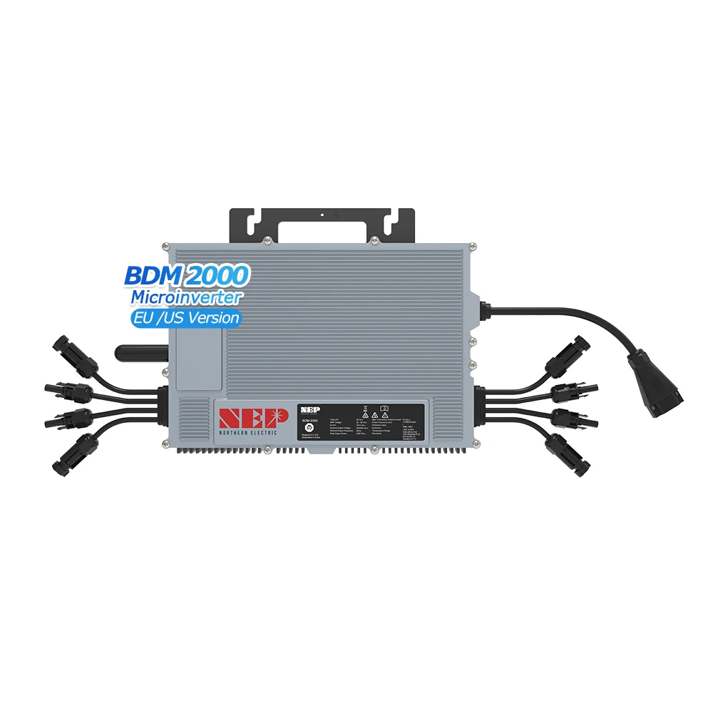 Smart WIFI Control Microinveter 300w 600w Solar Grid Connected Microinverter 230V 800W Microinverter With IP65 Waterproof