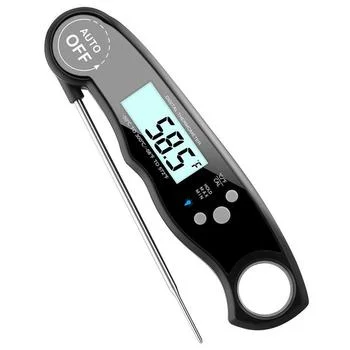 High Quality Digital Temperature Measurement Waterproof Meat Thermometer with Safety Stainless Steel Probe and Magnet
