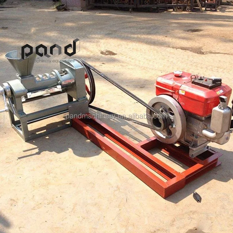 50kg/hour 6yl-68 screw oil press machine coconut oil cold pressed industrial mustard sunflower seed oil mill machine